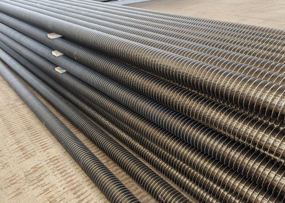 ASME Standard High Frequency Welded Spiral Fin Tube Ανθεκτικός σε υψηλές θερμοκρασίες και πιέσεις