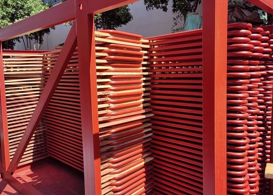 ISO9001 Κωστή από ανθρακικό χάλυβα Ζωγραφισμένο σέρπεντινο σωλήνα με υψηλή απόδοση