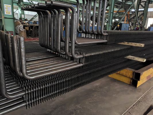 ASME Θερμομεταλλευτικός λέβητας χάλυβα άνθρακα H Fin Tube με χαμηλό κόστος συντήρησης