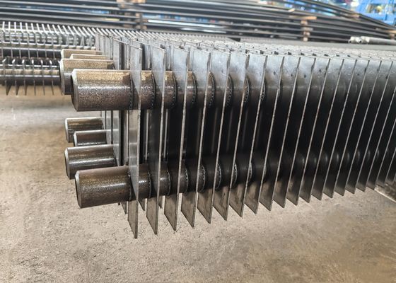 ASME τετραγωνικό ή ορθογώνιο σχήμα πτερύγιας H-Fin σωλήνα λέβητα σε οικονομιστή λέβητα