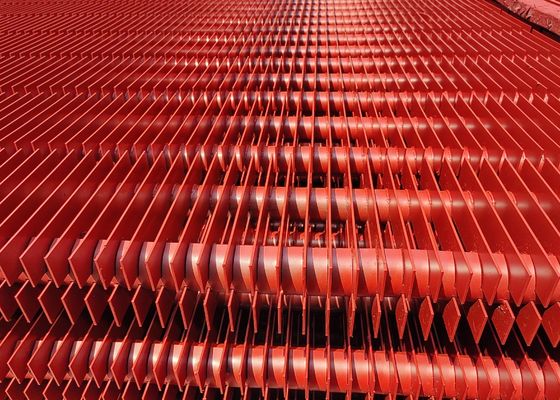 ASME Χρωματισμένος λέβητας χάλυβα άνθρακα H Fin σωλήνα ενίσχυσης μεταφοράς θερμότητας