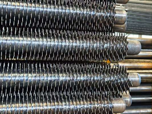 Φτερωτή σωλήνα λέβητα από ανοξείδωτο χάλυβα για απαγωγή θερμότητας