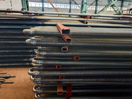 Εξατομικευμένος Σωλήνας με Πτερύγια Σπειροειδή Λέβητα από Ανθρακούχο Χάλυβα Υψηλής Συχνότητας Συγκόλλησης Υψηλής Απόδοσης