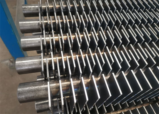 Τύπος φτερούγων λέβητα τύπου H του προτύπου ASME για ψυγείο θερμότητας με 5ετή εγγύηση και ανάκτηση θερμότητας από τα απόβλητα καυσαερίων