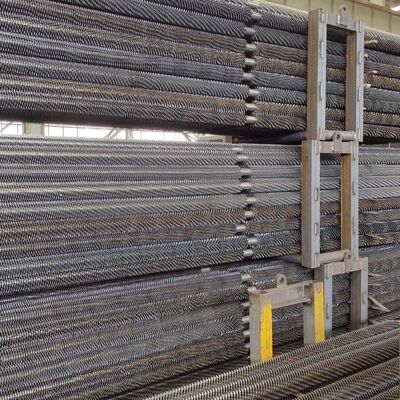 Σπειροειδής σωλήνας με πτερύγια από ανθρακούχο χάλυβα ASME Standard για λέβητες και οικονομητές σε εργοστάσια παραγωγής ενέργειας