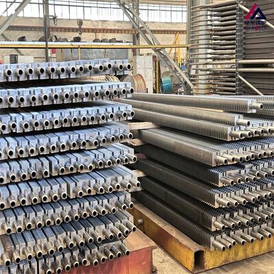 Εξατομικευμένος σωλήνας με πτερύγια από ανοξείδωτο χάλυβα για βιομηχανικές εφαρμογές εναλλάκτη θερμότητας