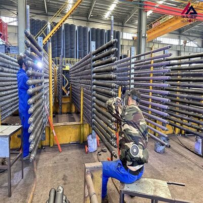 Στερεό οδοντωτό σπειροειδές φτερωτό λέβητα φτερωτό σωλήνα ανταλλάκτη θερμότητας αντι-σόφια ατσάλι