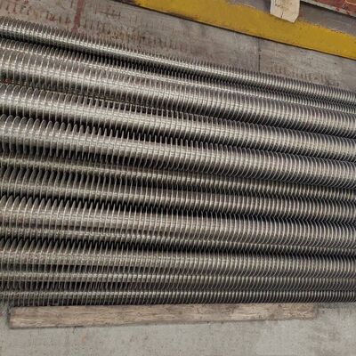 Ατσάλι άνθρακα ASME Standard Spiral Fin Tube για μεταφορά θερμότητας λέβητα με εξατομικευμένες προδιαγραφές