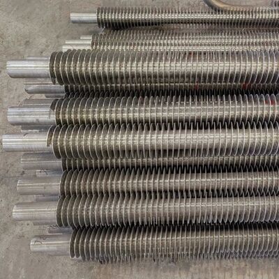 Ατσάλι άνθρακα ASME Standard Spiral Fin Tube για μεταφορά θερμότητας λέβητα με εξατομικευμένες προδιαγραφές