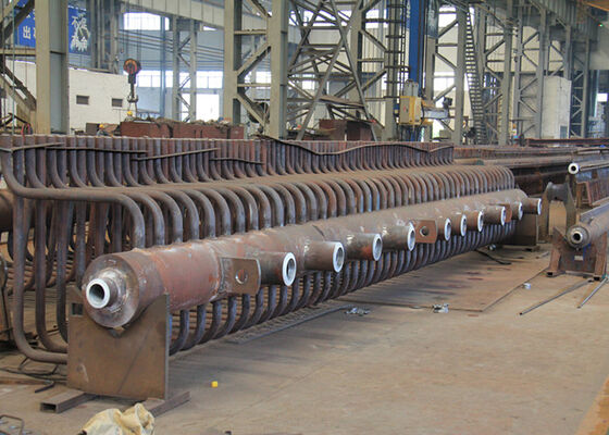 ASME Standard Stainless Steel Boiler Manifold Header with Customized Specification for Steam Heat Collection