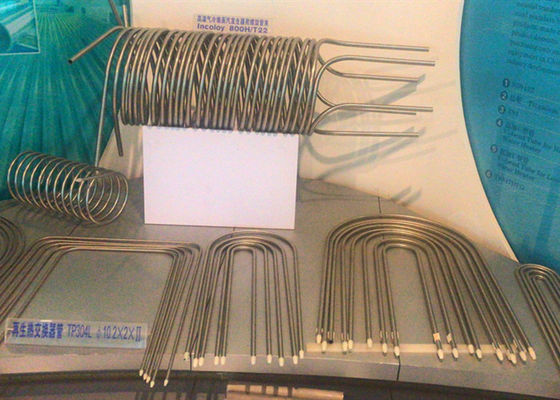 Άνευ ραφής ανοξείδωτος σωλήνας TP304 304L TP316L TP347 TP317 100% ET HT UT ανταλλακτών θερμότητας