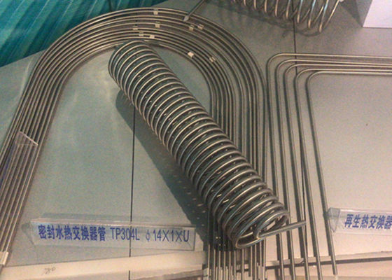 Ενωμένη στενά ανοξείδωτο σωλήνωση ASTM A270 A249 Papermarking SS ανταλλακτών θερμότητας