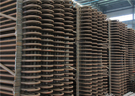 Superheater ατμού λεβήτων ο ανταλλάκτης θερμότητας σωλήνων κουλουριάζει το χάλυβα κραμάτων
