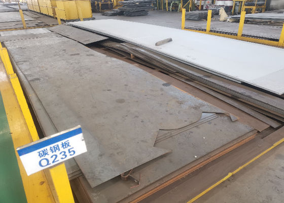 Φύλλο 10.00mm πιάτων χάλυβα άνθρακα ASME ωρ. Q235 A36 πάχος