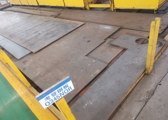 Πιάτο φύλλων χάλυβα κραμάτων Q345NQR Corten για τον προθερμαστή αέρα εξοικονομητών