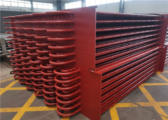 Superheater ανταλλακτών θερμότητας σωλήνων πτερυγίων λεβήτων τύπων Χ εξοικονομητής