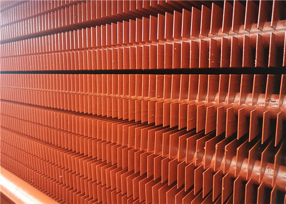 Superheater ανταλλακτών θερμότητας σωλήνων πτερυγίων λεβήτων τύπων Χ εξοικονομητής