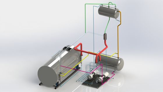 Με γκάζι LPG ατμού θερμότητας διεξαγωγής πετρελαίου χρησιμοποίηση θερμότητας λεβήτων υψηλή