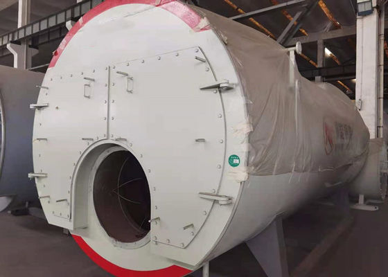 Οριζόντιος βιομηχανικός 4000KG αερίου ελαίου λέβητας μεταφορέων θερμότητας ατμού οργανικός