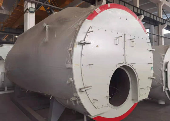 Οριζόντιος βιομηχανικός 4000KG αερίου ελαίου λέβητας μεταφορέων θερμότητας ατμού οργανικός