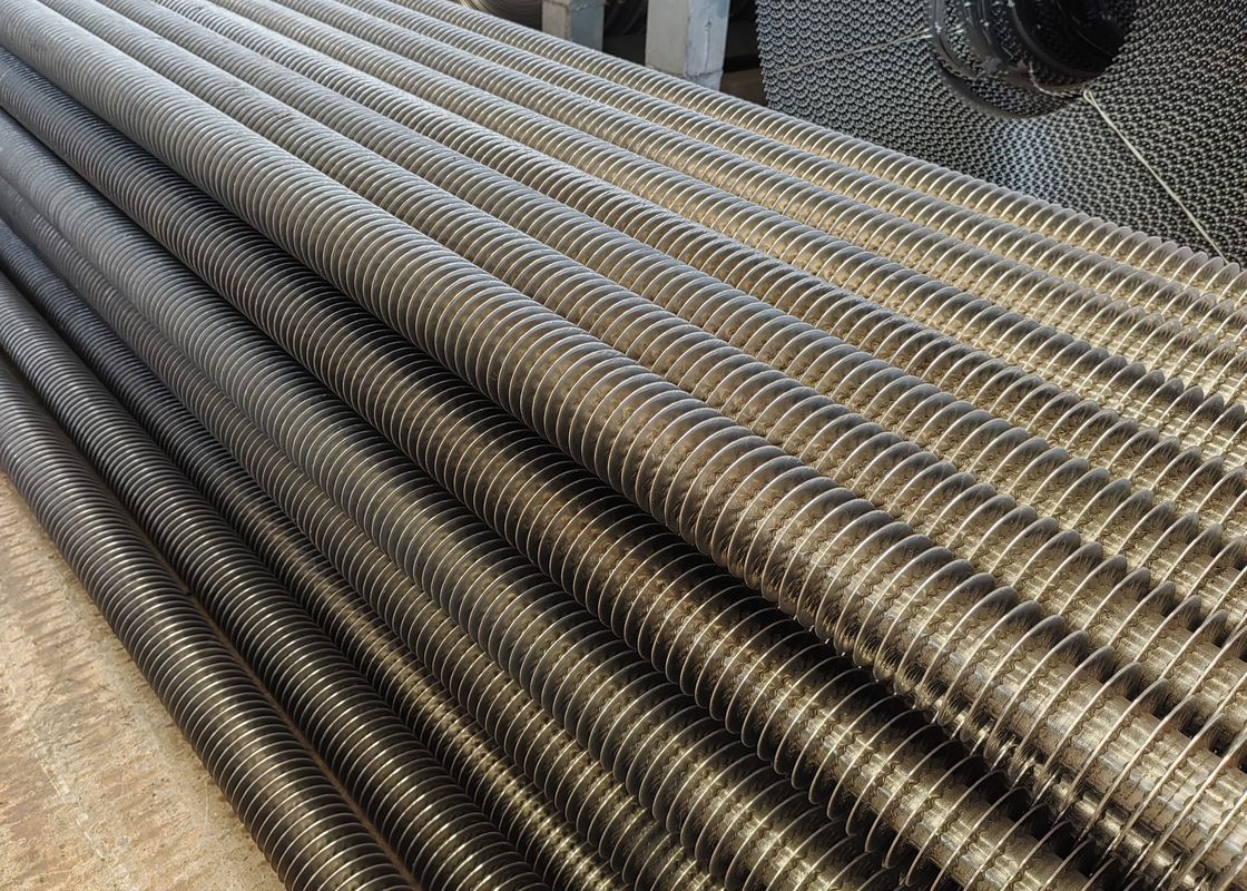 ASME Standard High Frequency Welded Spiral Fin Tube Ανθεκτικός σε υψηλές θερμοκρασίες και πιέσεις