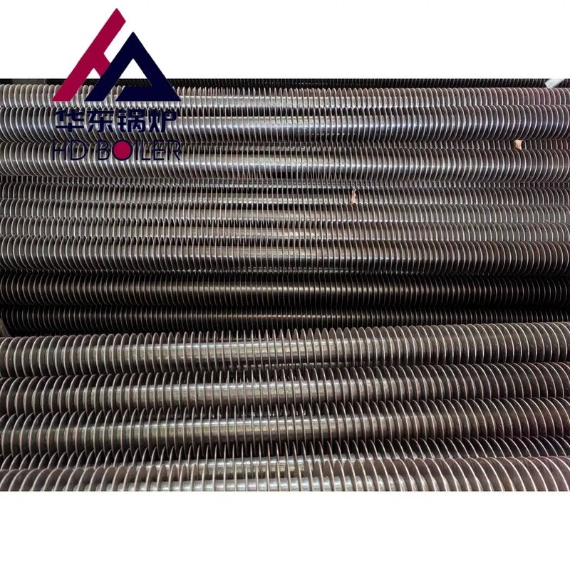 Ανοξείδωτο Ατσάλι Ανθρακούχο Ατσάλι Προσαρμοσμένο Σωλήνα με Πτερύγια Σπειροειδή για Λέβητες Εξαρτήματα Πίεσης Λεβήτων